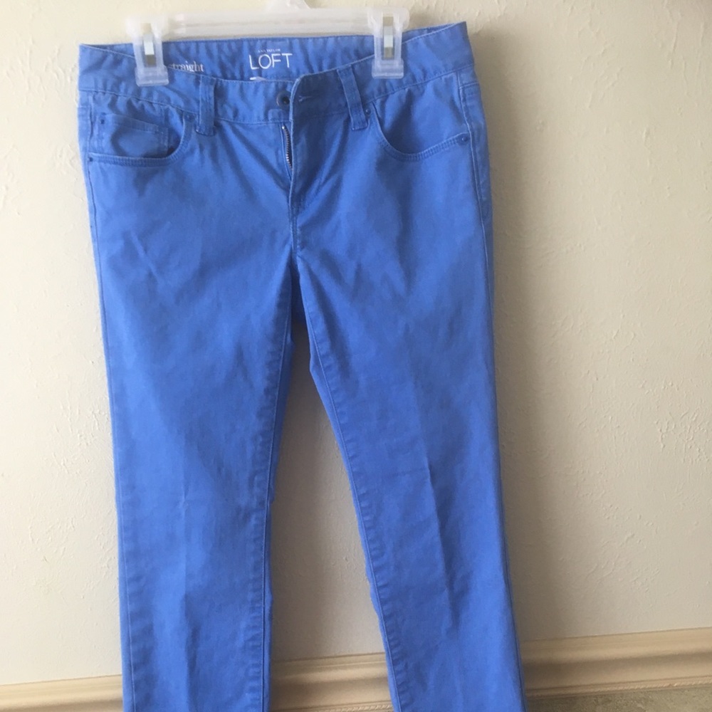 Loft straight leg pants.